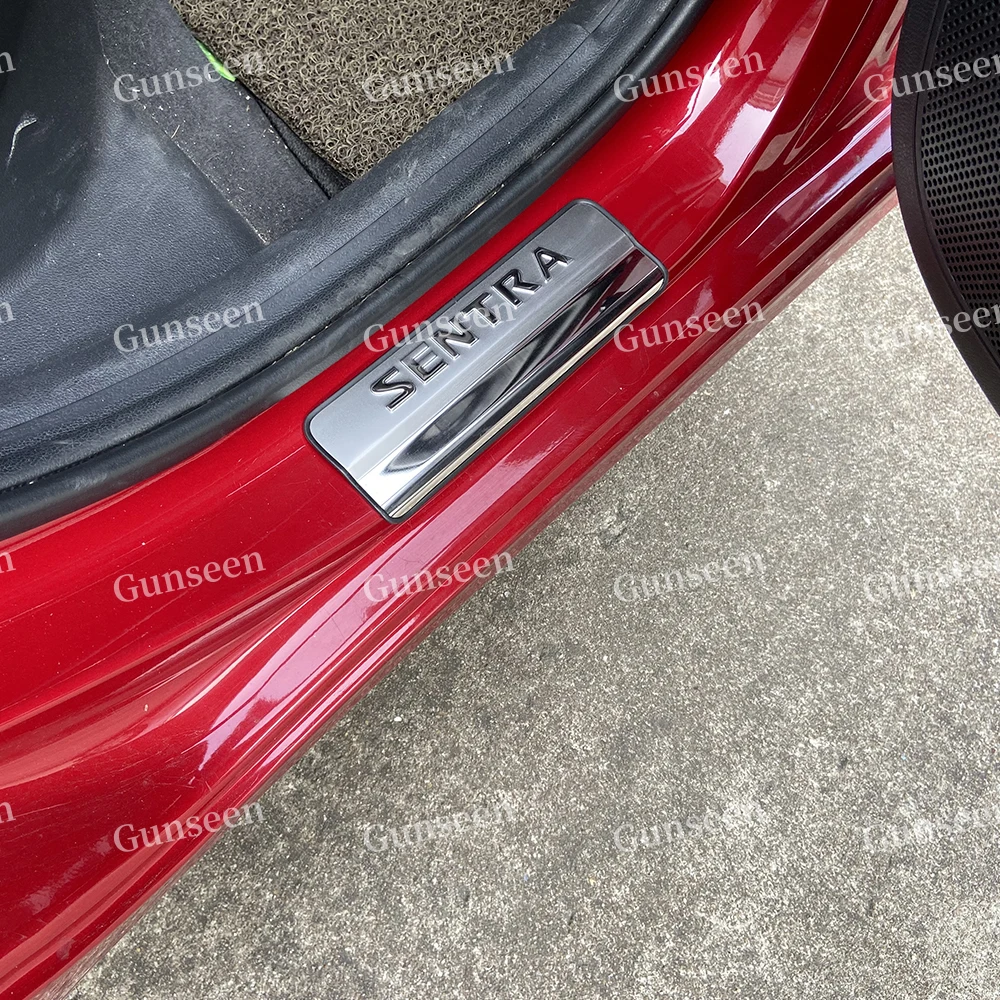 Стайлинг автомобиля аксессуары для Nissan Sentra нержавеющая сталь педаль подоконника