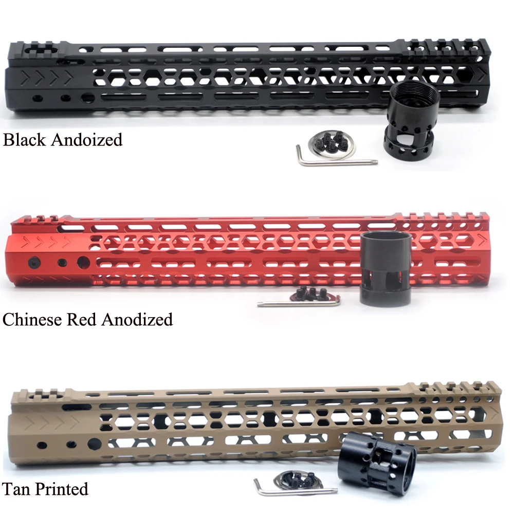 APLUS черный/красный/TAN_13.5 ''дюймовый M-LOK поручень Сверхлегкий Пикатинни поплавковая система крепления подходит. 223/5. 56/AR-15 серия