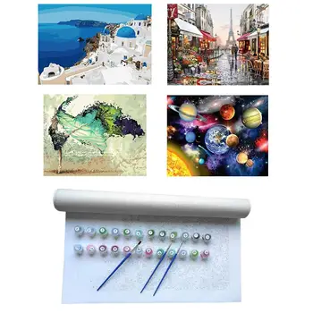 

DIY Digital Painting DIY Digital Oil Painting by Numbers Kit Picture Drawing on Canvas for Home Painting Living Room Decoration