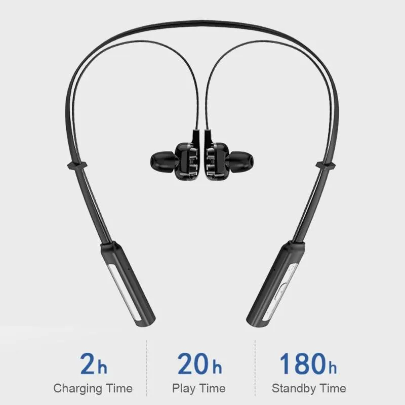 Langsdom LD4 наушники шейные беспроводные Bluetooth спортивные наушники-вкладыши поддержка дропшиппинг