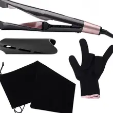 Профессиональный Выпрямитель для волос 2 в 1 спиральное выпрямление щипцы для завивки Быстрое нагревание керамический плоский утюг Горячая инструмент для укладки