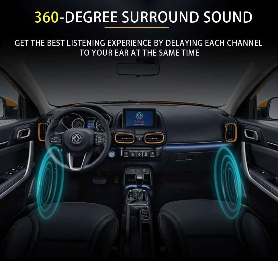 PUZU C7 8 полос 4x150 Вт автомобильный усилитель цифровой обработки сигналов цифровой аудио процессор Bluetooth EQ тюнинг для автомобилей Toyota
