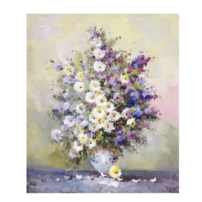 100% Hand Painted FLOWERS Plants Bonsai Art Painting On Canvas Wall Adornment picture For Live Room Home Decor | Дом и сад