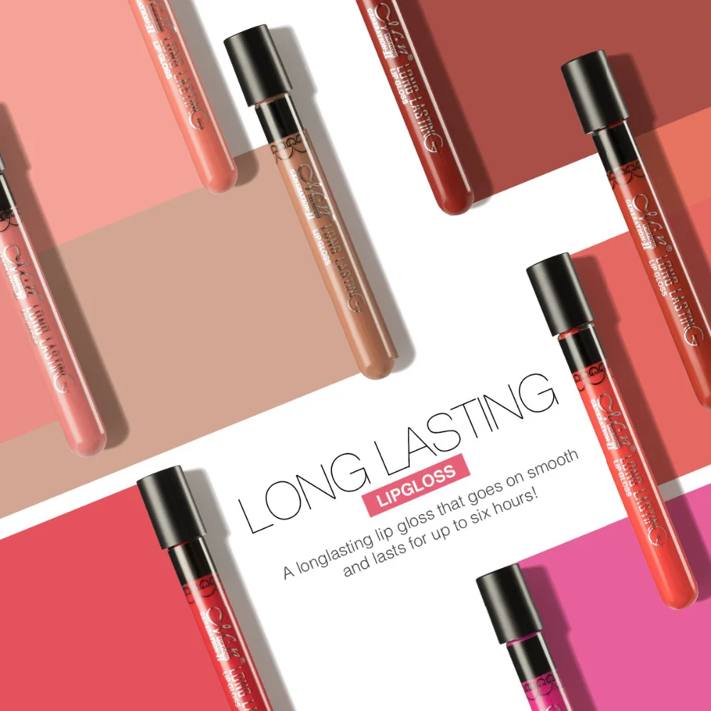 MENOW Sexy Makeup 12 Colors Lip Gloss Matt Highlighter Brighten Moisturizer Waterproof Cosmetic MENOW Sexy Makeup 12 Colors Lip Gloss Matt Highlighter Brighten Moisturizer Waterproof Cosmetic