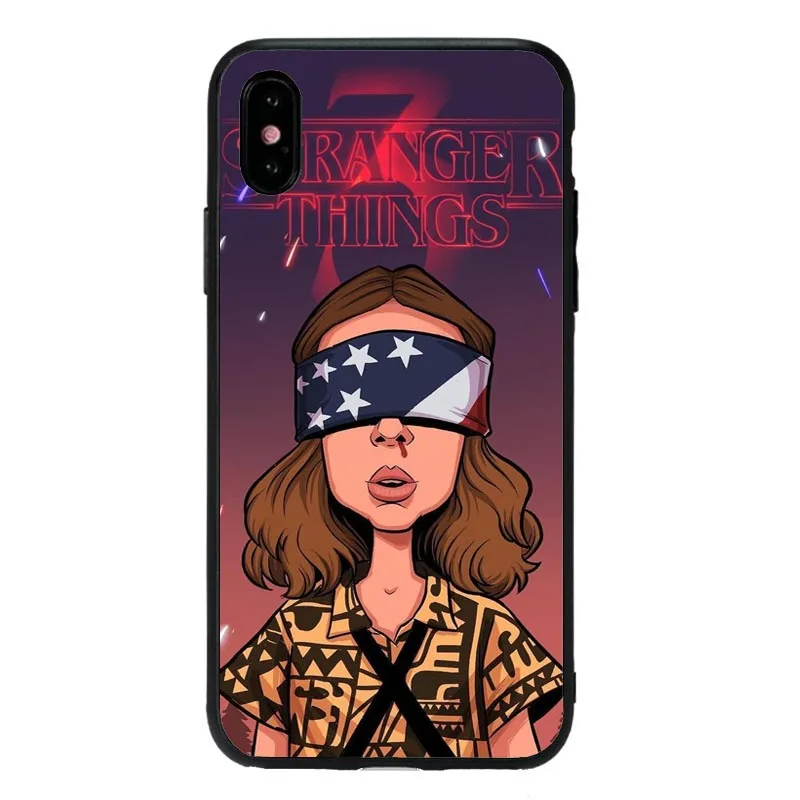TPU Для iphone 11 11Pro 6 7 8 чехол ТВ странные вещи Мягкий силиконовый чехол для телефона iphone X XS Max XR 7Plus 8Plus 6SPlus 5s SE - Цвет: TPU