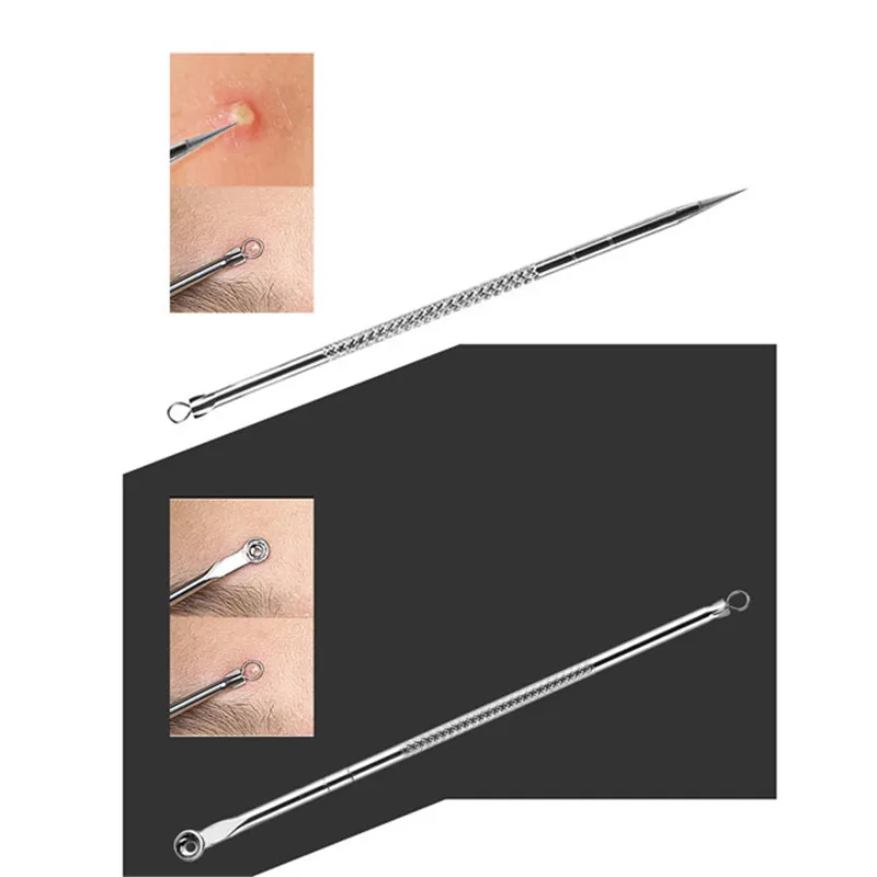 6 шт. иглы для удаления черных точек очиститель из нержавеющей стали прыщей набор