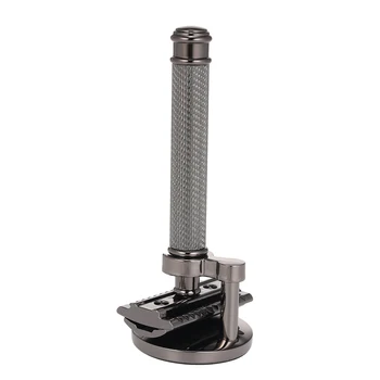 

New Double-edged Razor Shaving Set Safety Beard Razor with Shaving Razor Base Protective Cover Mustache Removal Shaving Tool