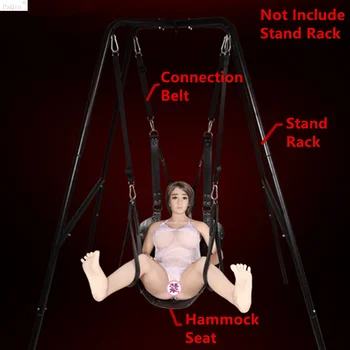 Top Quality Two Layers Leather Sling Sex Hammock Sex Swing Chair Leather bed Hammock and Pillow Adult Games Sex Toys For Couples 6
