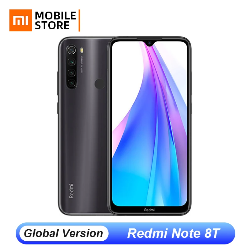 Глобальная версия Xiaomi Redmi Note 8T смартфон с восьмиядерным процессором Snapdragon 665 ОЗУ 4
