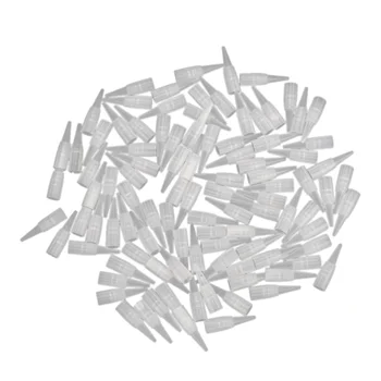 

100pcs Tattoo Needle Caps Safe Mixed Disposable Tattoo Accessories Tattoo Machine Makeup Tips