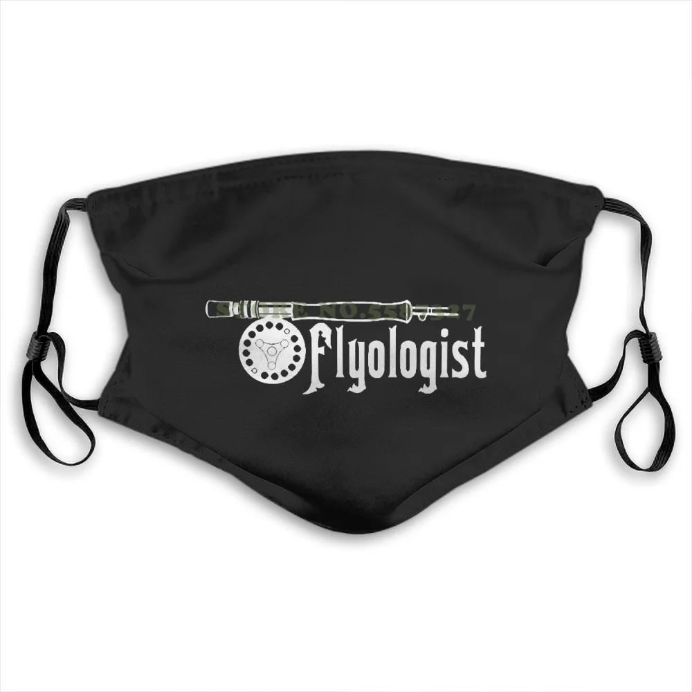 Маска для лица flyology Fly Fisher Rod Reel против пыли с фильтром мужчин женщин детей девочек