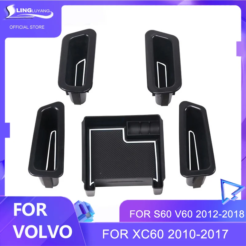 Автомобильный Стайлинг для Volvo s60 v60 xc60 коробка хранения с ручкой двери