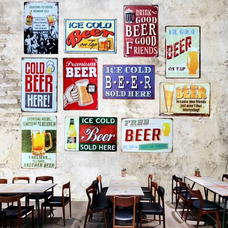 Настенный декор Good Beer Friends 30 х20 см | Дом и сад