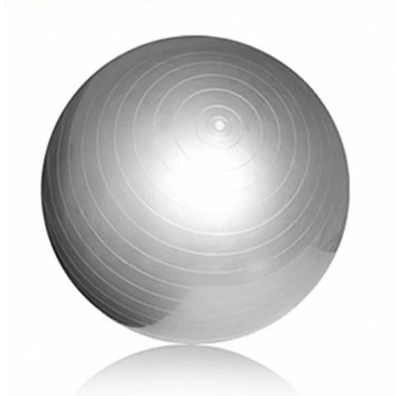 65 cm grey 55 см 65 см 75 см Для женщин спортивный мяч для йоги Bola Пилатес фитнес спортзал фитбол для баланса Пилатес тренировки Массажный мяч H6 - Цвет: 65 cm grey