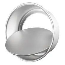 8 алюминиевый сплав антипригарная круглая форма для выпечки торта сковорода кухонный инструмент