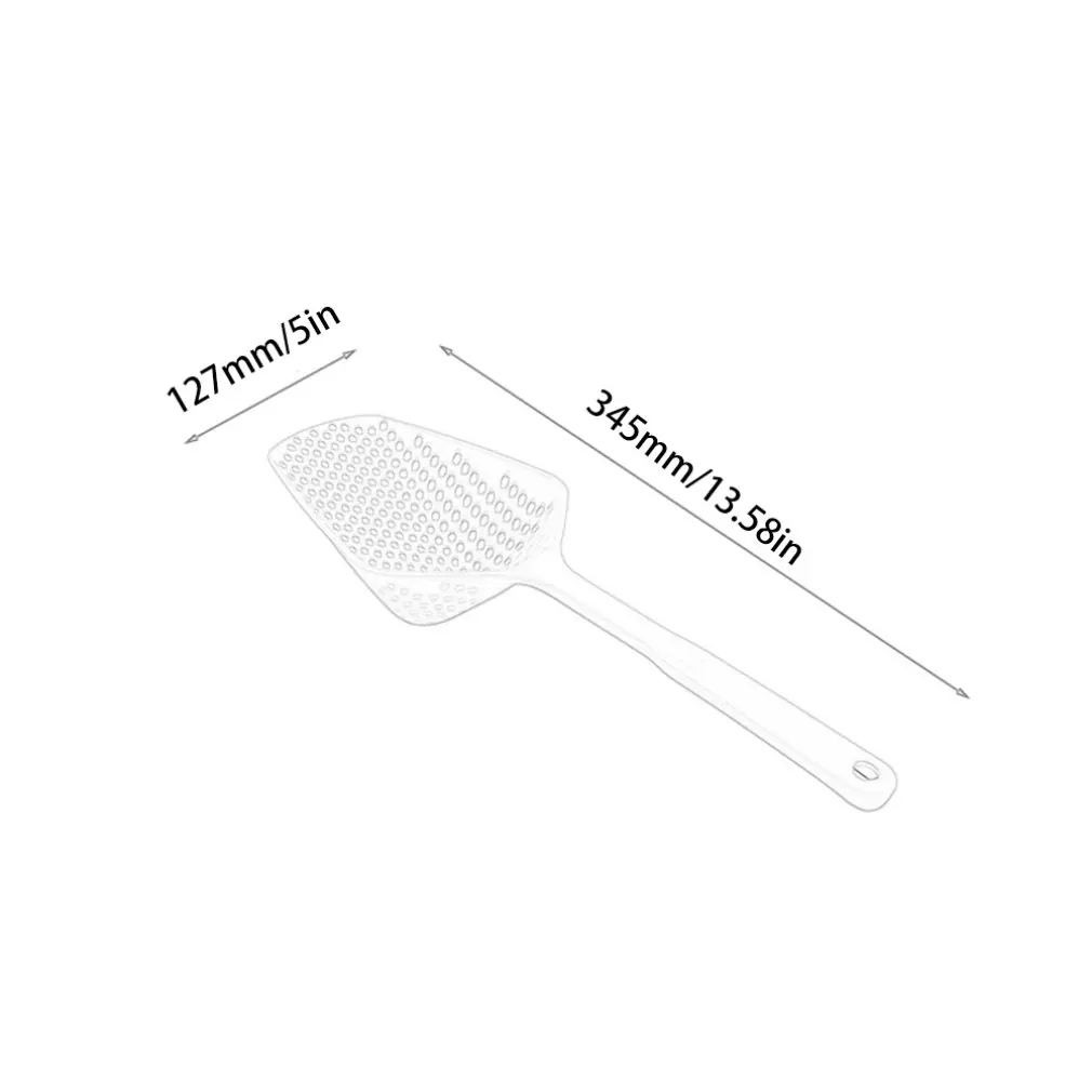 Water shovel drain shovel plastic ice shovel plastic fishing colander kitchen gadget food food grade