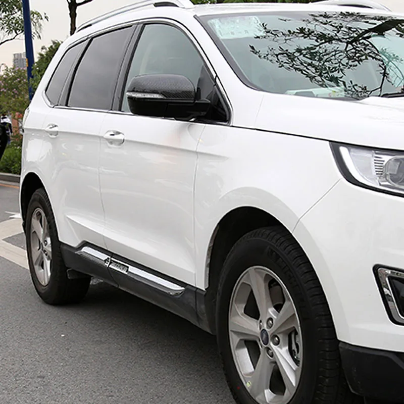 Для Ford Edge Автомобиль Стайлинг гальванический двери ворота боковой педали порога крышка стикер рамки внешние аксессуары