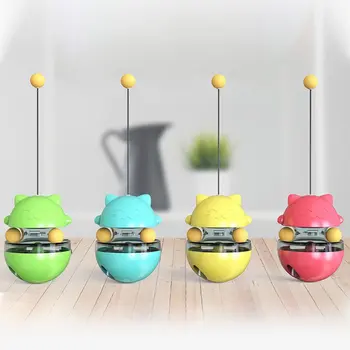 

Pets Cat Tumbler Leakage Food Ball Animal Playing Training Exercise Toy Anti-depression Cat Funny Toy