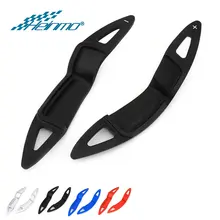 

For Mini Cooper R55 R56 R57 R58 R59 R60 R61 LCI Car Accessories Metal Steering Wheel Shifter Paddle Cover Shift lever Extension
