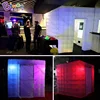 Customized 7.8x7.8x7.8 Feet Inflatable Photo Booth With LED Lighting For Event 3