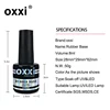 OXXI New 8ml Nail Rubber Base Coat and Top Coat Gel Varnish Primer For Nails Semi Permanant UV Gel Polish Nail Art Design Gellak 2