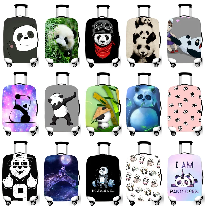 Luggage Protective Cover Case For Elastic 18-32 Inch Suitcase Protective Cover Cases Covers Travel Accessories kungfu Panda T123