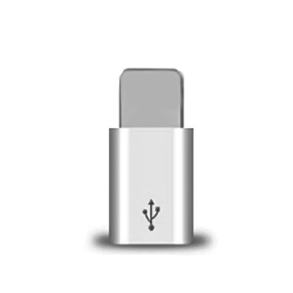 Высокое качество микро USB конвертер адаптер для iPhone X XS Max XR 5 5S 6 6s Plus для iPad 4 воздушный Разъем Кабель зарядного устройства