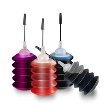 Цветные чернила для Epson, набор чернил для заправки, бутылка, универсальные чернила, многоразовый картридж, СНПЧ для принтера Epson