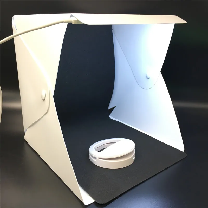 

Folding Studio Diffuse Softbox Lightbox LED Light Black White Photography Background Photo Studio box fotografia Accessories
