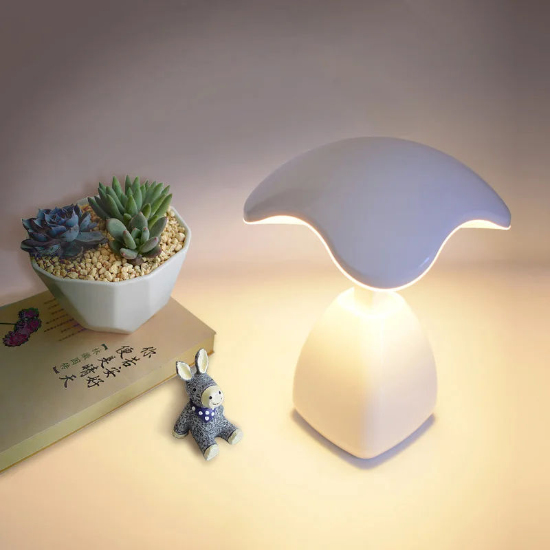 

3 Colors LED Desk Lamp Dimmable Touch Table Night Lamp Bedside USB Charging Stepless Dimmable Study Light Table Lamps