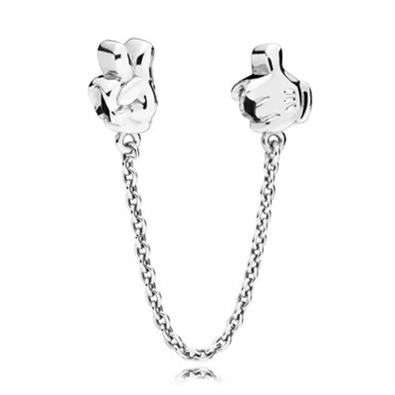 BAOPON, 2 шт./лот, бусины Минни из мультфильма Микки, браслет Пандора, ожерелье, сделай сам, очаровательный браслет для женщин, ювелирные изделия, подарки - Цвет: 1pcs