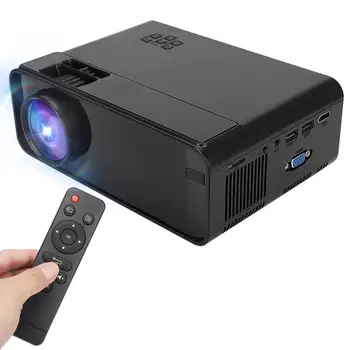 

Mini HD Home Theater Projector Double USB HDMI 1080P LED Projector 800*480 Resolution Home Cinema Projectors 110-240V