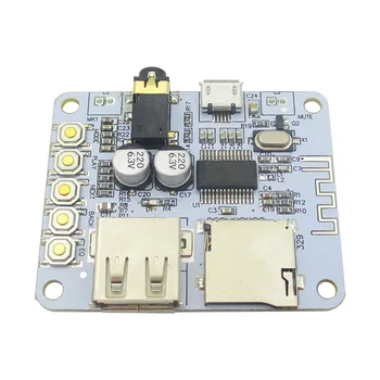 

Bluetooth MP3 Bluetooth headset audio decoding module receiver decoding with U disk TF input stage