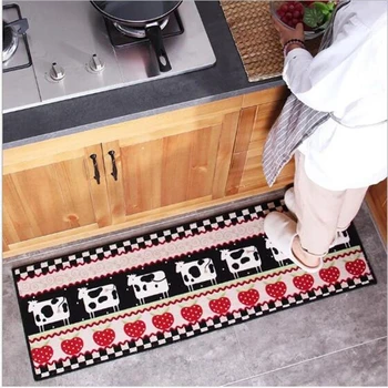 

Cartoon Long Non-Slip Kitchen Mat Cover Absorbent Entrance Door Mat Prayer Carpet Bath Carpet Outdoor Corridor Area Carpet
