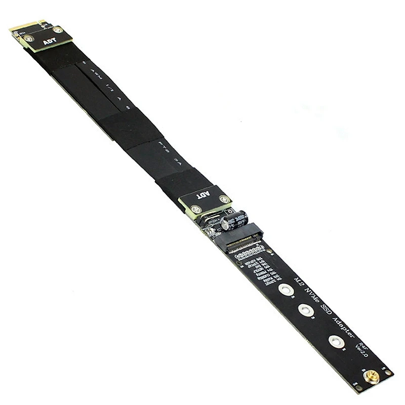 Headphone sets Headphones Red Black with R44SF M 2 NVMe M Key Extension Cable SSD Riser Card Ribbon Line