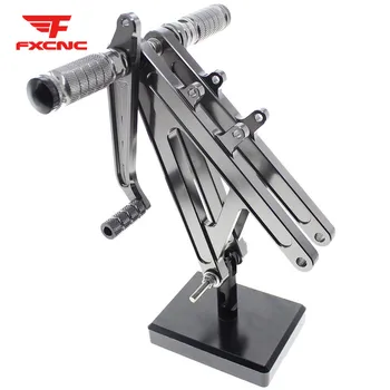 

For Honda RS125 GP125 RS 125 GP 125 1995-2013 CNC Aluminum Alloy Motorcycle Footrest Footpeg Pedal Foot Peg Rearset Rear Set