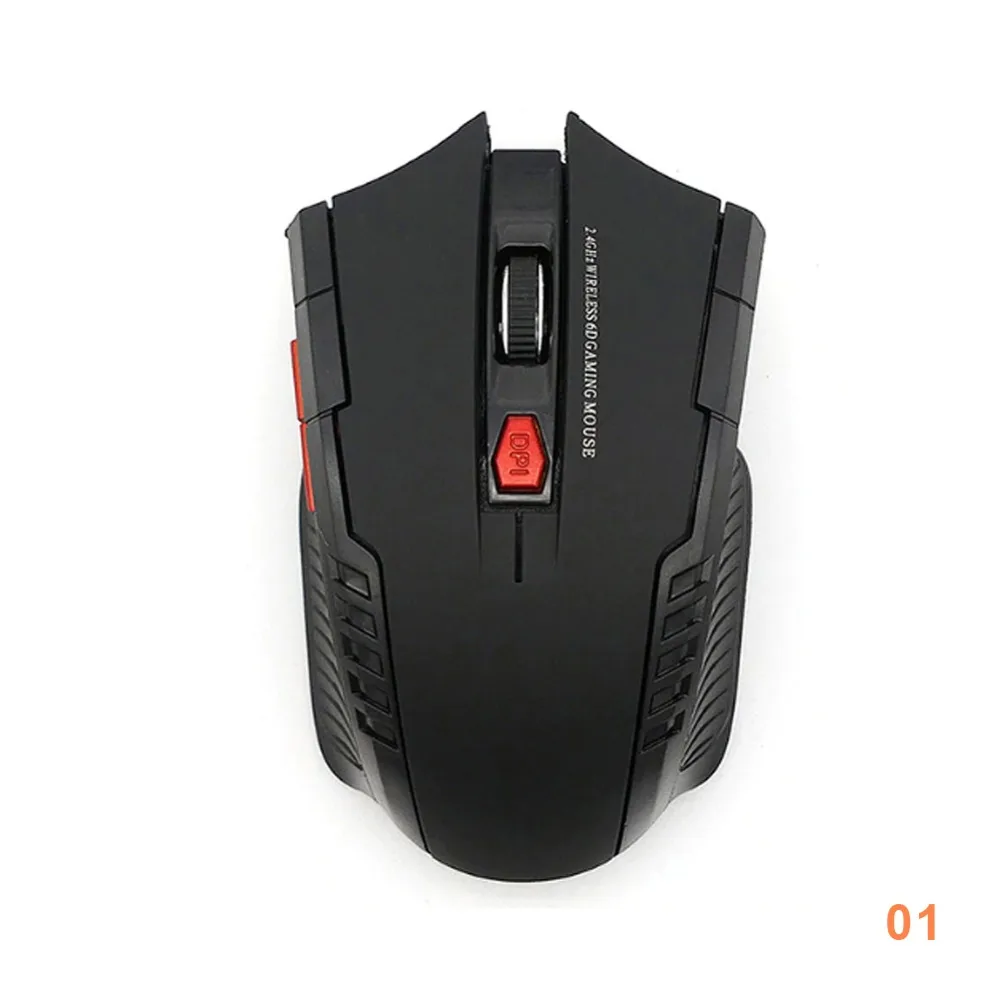 cool gaming mouse 2000DPI 2.4GHz Wireless Optical Mouse Gamer Opto-electronic Game Wireless Mice with USB Receiver for PC Gaming Laptops types of computer mouse