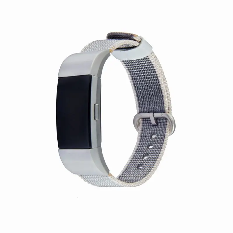 Модные яркие часы с нейлоновым браслетом ремни для Fitbit Charge 2 HR ремешок полосы металлический разъем для Fitbit Charge2 огнеупорные часы ремешок новейший