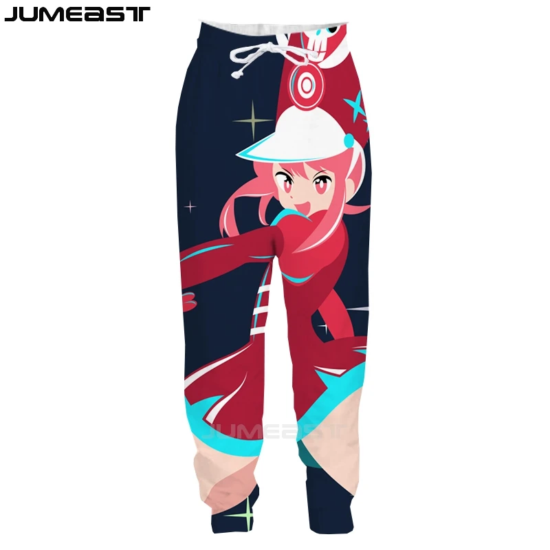 18 Бренд Jumeast мужские/женские повседневные длинные штаны с 3D принтом аниме Kill La Kill, спортивный пуловер, длинные спортивные штаны - Цвет: 18