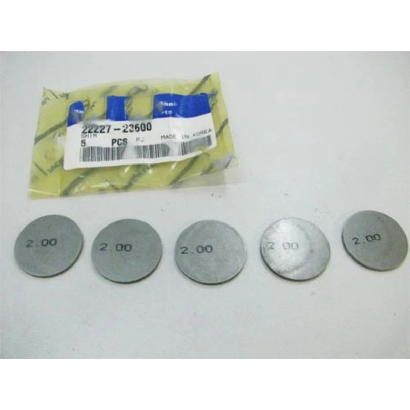 

FOR Hyundai Elantra 2000-2010 5PC adjusting Disc valve OEM 22227-23600 Valve top gasket