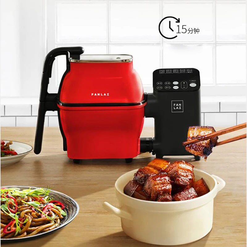 Automatic Cooking Machine Rice Frying Wok Intelligent Robot Household Kitchen Tools |