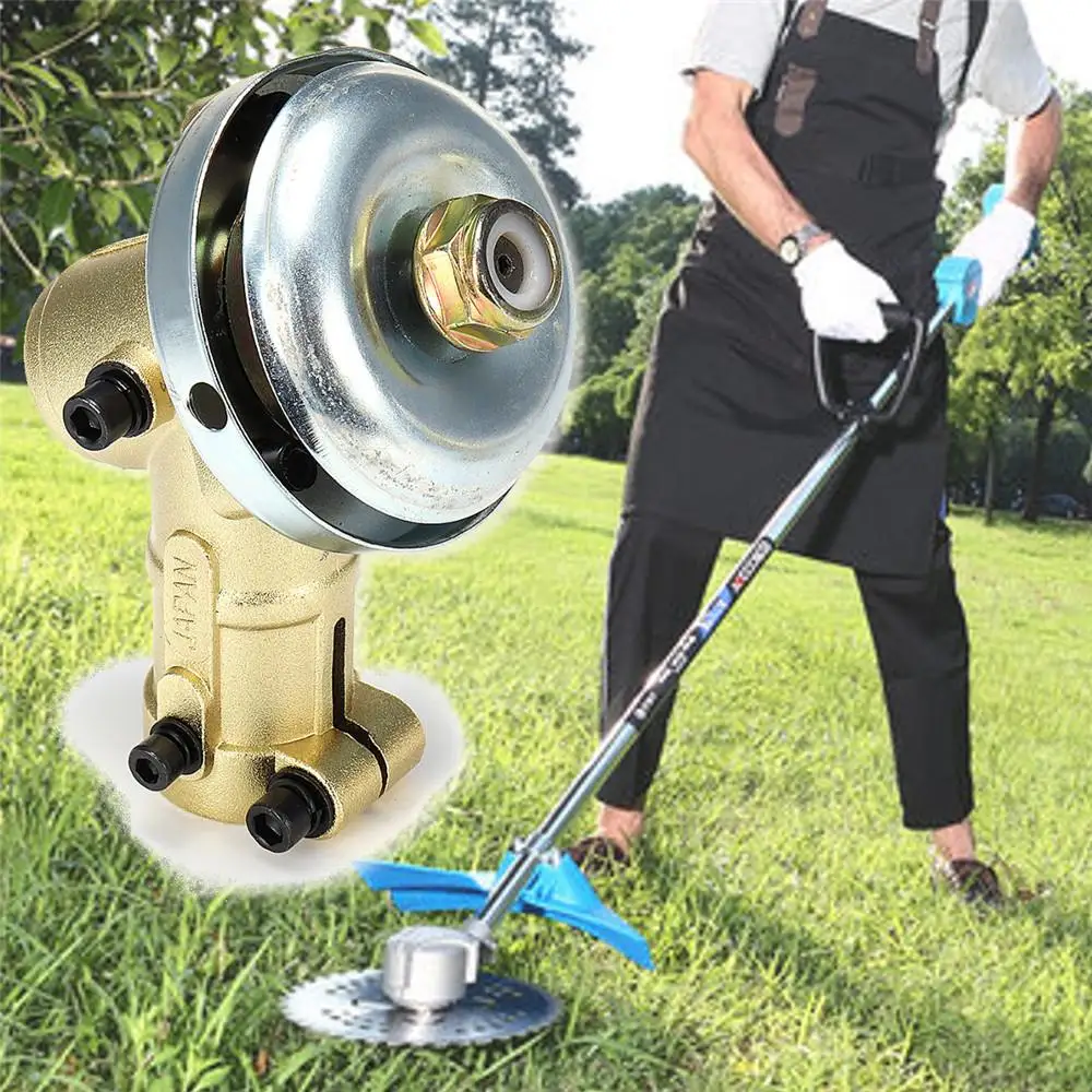 

Grass Trimmer Lawnmower Gear Gearhead Brush Cutter Replace Gear Head Garden Tool Home 7Teeth/9Teeth 26mm/28mm
