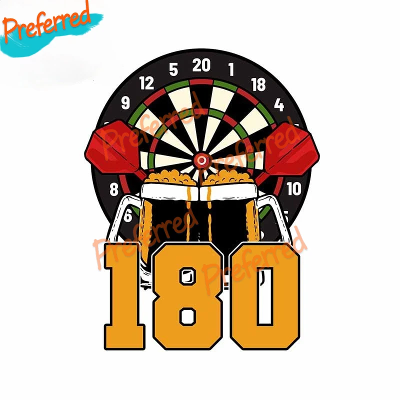 

High Quality Fashion for Darts 180 Beer Decal Motocross Racing Laptop Helmet Trunk Wall Vinyl Car Sticker Die Cutting