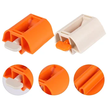 

2PCS Multi Purpose Tube Squeezer Dispenser Bathroom Cleanser Toothpaste Holder
