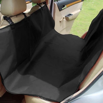 

Waterproof Dog Car Seat Cover Car Travel Pet Dog Carrier Car Bench Seat Cover Trunk Mat Cover Collapsible Safety Accessories