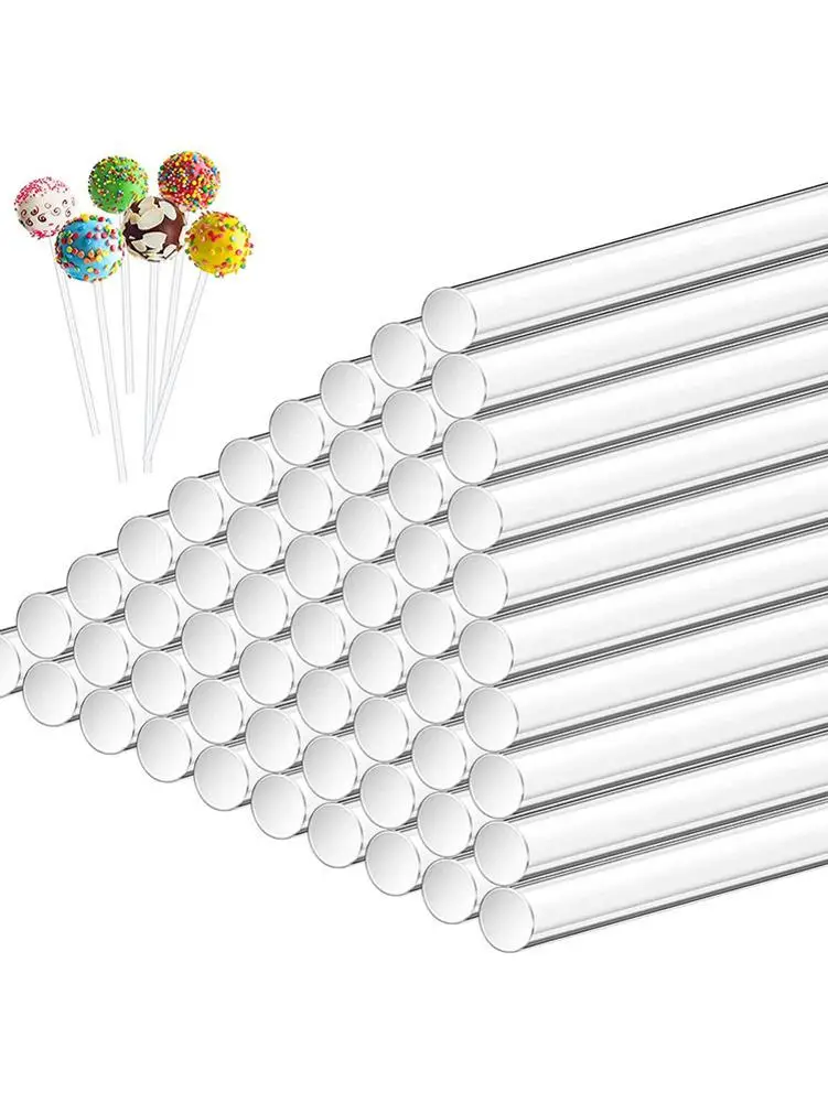 Acrylic Lollipop Sticks Acrylic Cake Pop Sticks Acrylic Sucker Sticks Cake Tools Cake