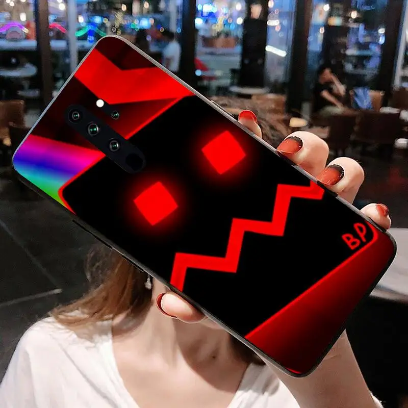 HOTCASHOP hot game Geometry Dash Phone Case for Redmi 9A 8A 7 6 6A Note 9 8 8T Pro Max Redmi 9 K20 K30 Pro 