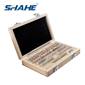 Online Shahe Block Gauge 47Pcs/Set 0 Grade Caliper Block Gauge Inspection Block Gauge Measurement Instruments With DHL Shipping