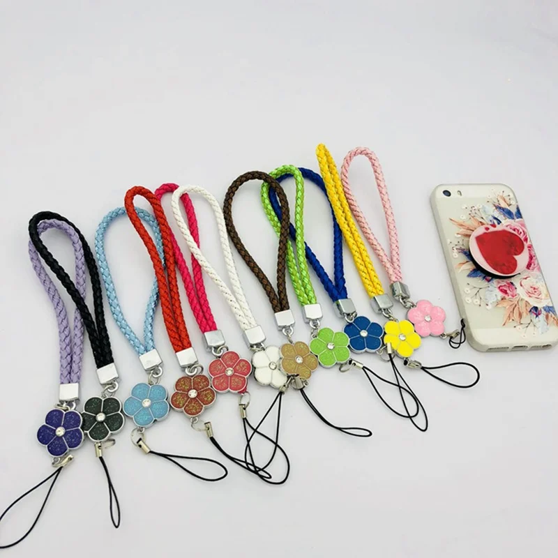 

Short Hand Wrist Strap PU Anti-slip Mobile Phone Straps For iphone Samsung Cord Phone Hand Rope USB Lanyard Movil for Keys