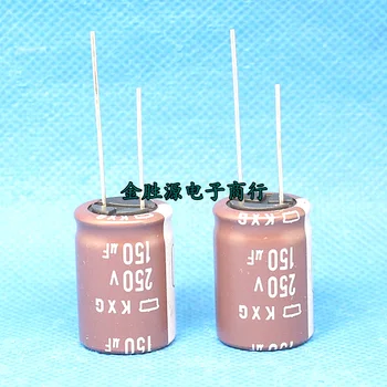 

2019 hot sale 10PCS/30pcs Japan original NIPPON 250v150uf Electrolytic Capacitor 150uf 250V KXG HF 18*25 Free shipping